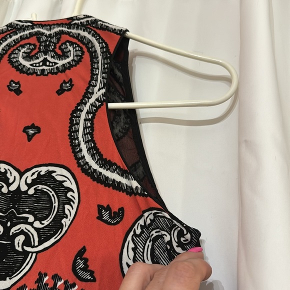 Nicole Miller women’s size L sleeveless dress excellent condition only used once - Picture 6 of 7